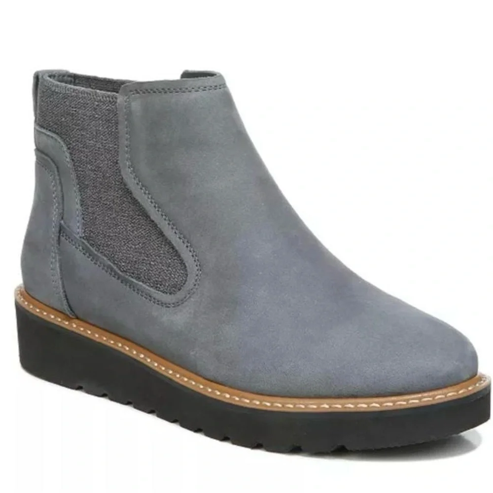 Naturalizer Annaleigh Gray Womens Shoes Size 9w Boots